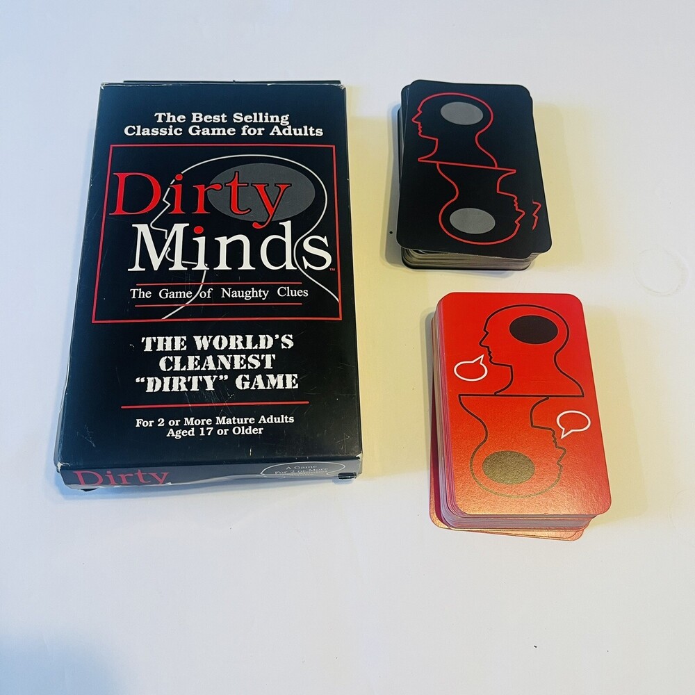 TDC Games Dirty Minds Party Card Game In Box. Missing Instructions.